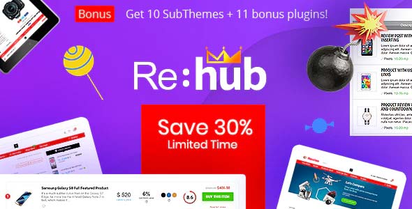 themeforest rehub
