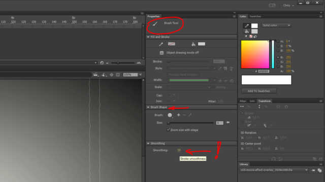 documentation old movie overlay 05 brush settings